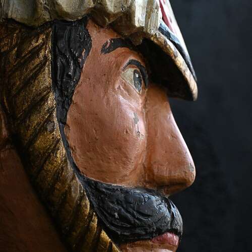 English Fairground Bust