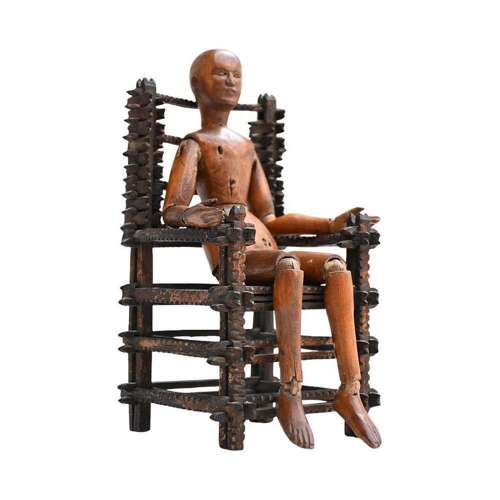 Tramp Art Chair 