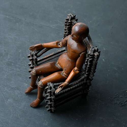 Tramp Art Chair 