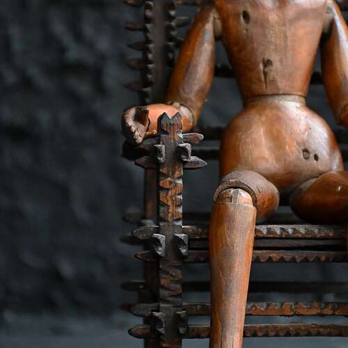 Tramp Art Chair 