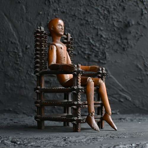Tramp Art Chair 