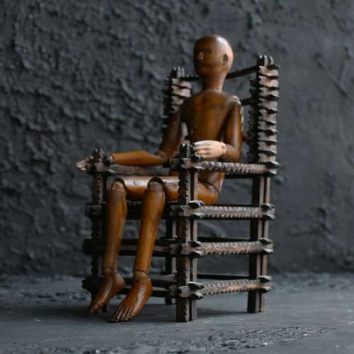Tramp Art Chair 