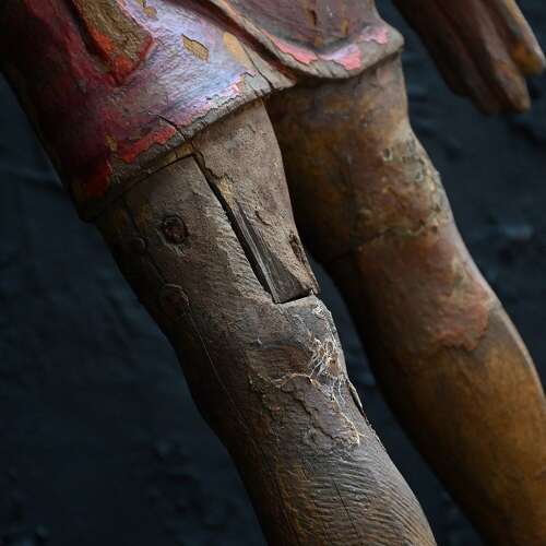 19Th Century Temple Figures