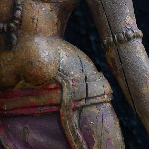 19Th Century Temple Figures