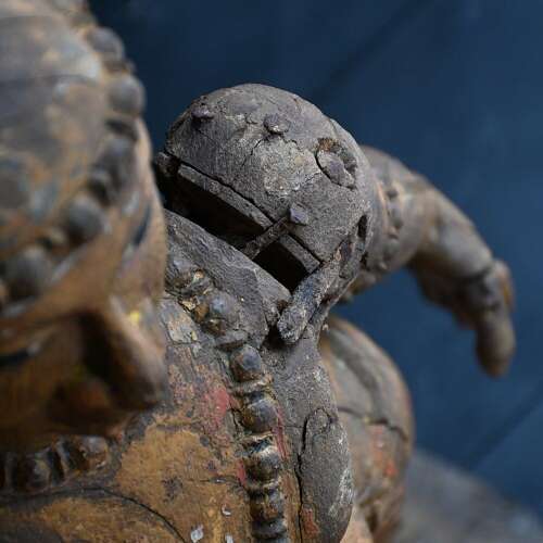 19Th Century Temple Figures