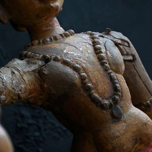 19Th Century Temple Figures
