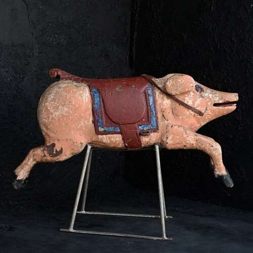 Limonaire Carousel Pigs