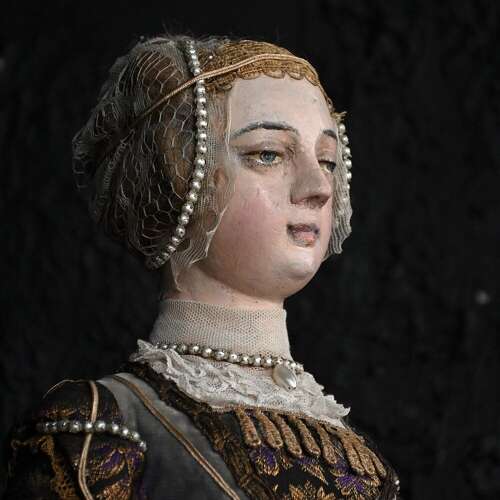 Mid 19Th Century Processional Figure