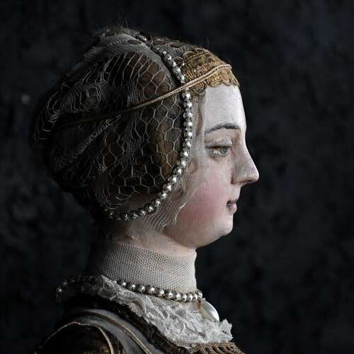 Mid 19Th Century Processional Figure