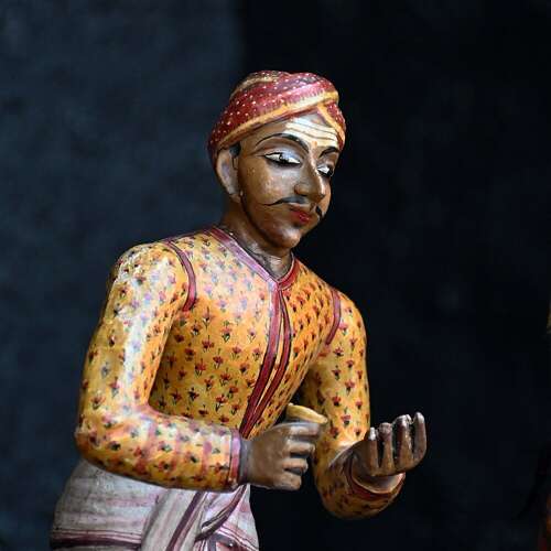 Polychrome Indian Figures