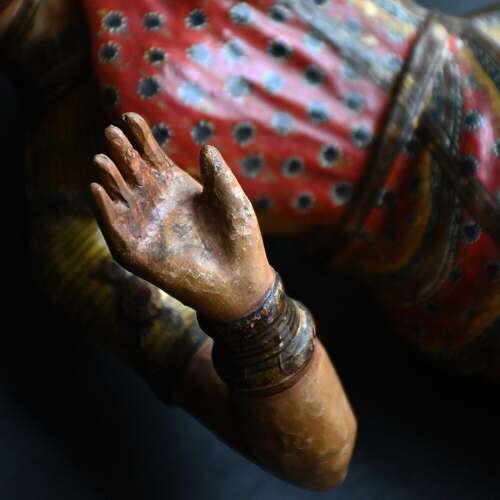 Polychrome Indian Figures