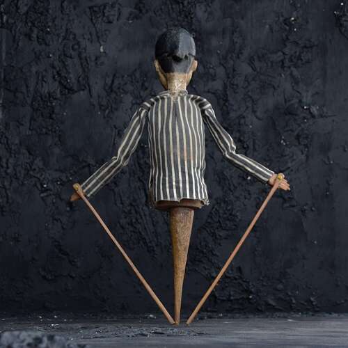Prison puppet figure