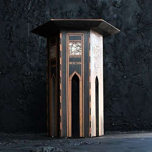 Syrian Pedestal Table