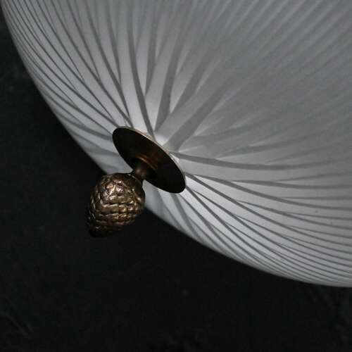 Large French Holophane
