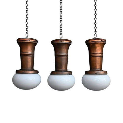 English copper lanterns