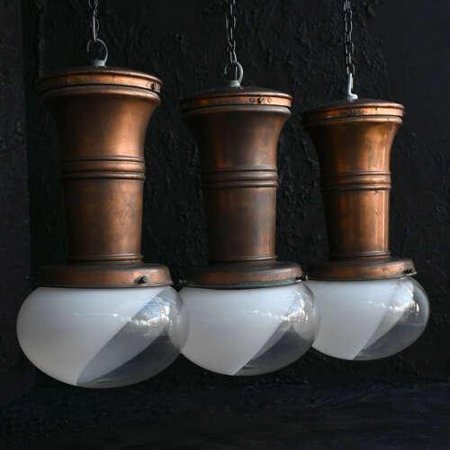 English copper lanterns