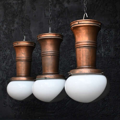 English copper lanterns