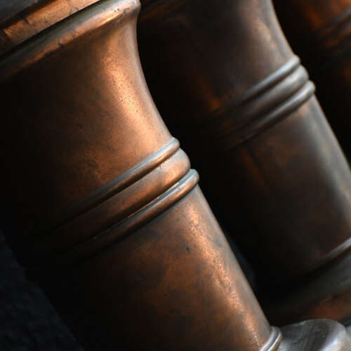 English copper lanterns