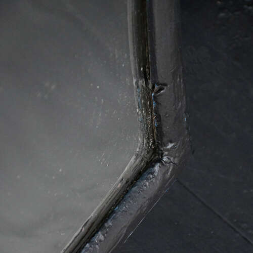 Distorted fairground mirror