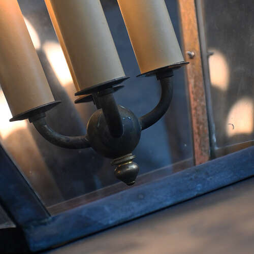 English Copper lantern