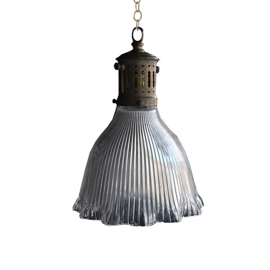 Large glass pendant
